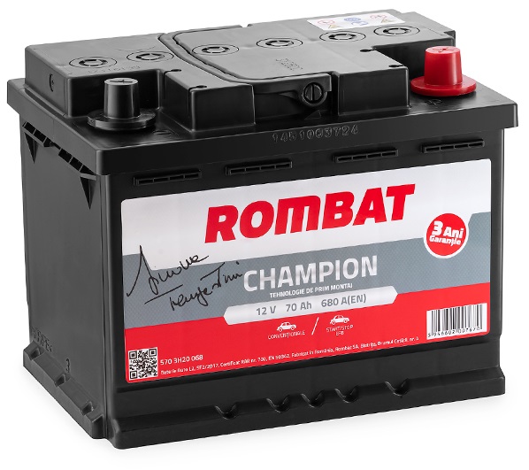 Baterie auto ROMBAT CHAMPION Start-Stop 5703H20068
