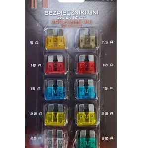 Set 10 sigurante auto standard MVM ECF009