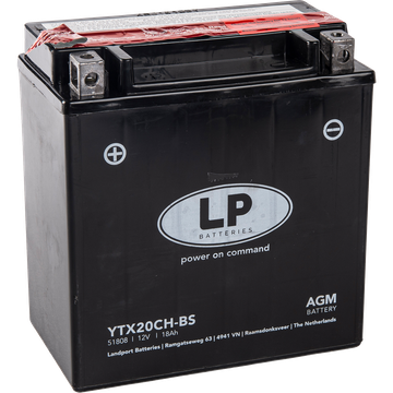 Baterie moto LANDPORT YTX20CH-BS