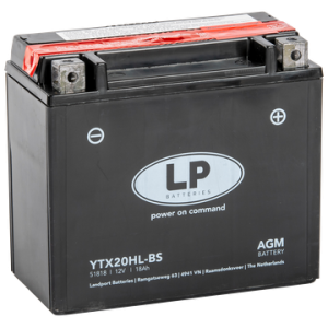Baterie moto LANDPORT AGM YTX20HL-BS