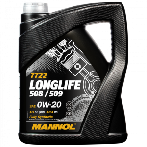 Ulei motor MANNOL Longlife 508/509 0W20 MN7722-5
