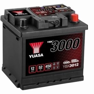 Baterie auto YUASA YBX 3000 ASIA YBX3012