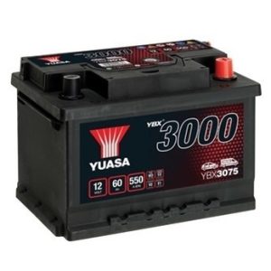 Baterie auto YUASA YBX 3000 ASIA YBX3075