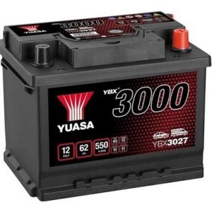 Baterie auto YUASA YBX 3000 ASIA YBX3027