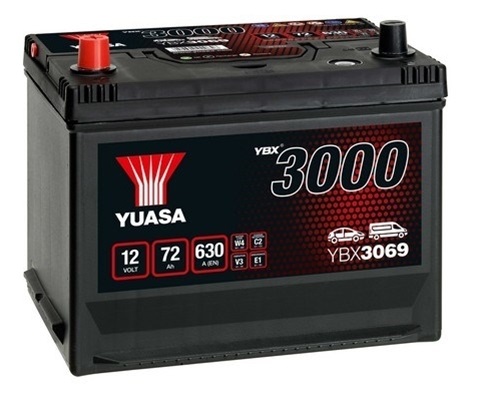 Baterie auto YUASA YBX 3000 ASIA YBX3069