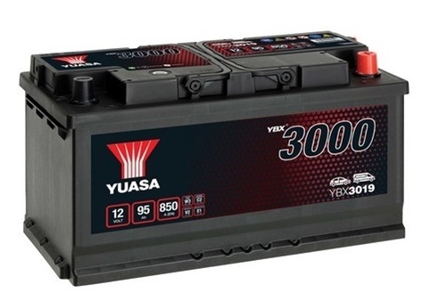 Baterie auto YUASA YBX 3000 ASIA YBX3019