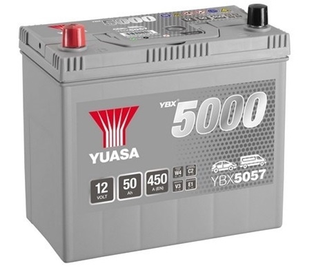 Baterie auto YUASA YBX 5000 ASIA YBX5057