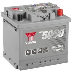 Baterie auto YUASA YBX 5000 Silver YBX5012