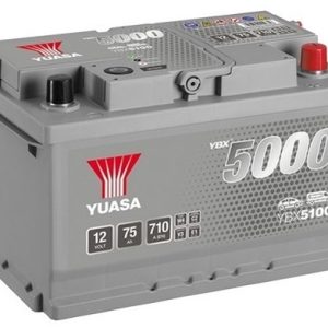 Baterie auto YUASA YBX 5000 Silver YBX5100