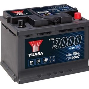 Baterie auto YUASA YBX 9000 AGM YBX9027