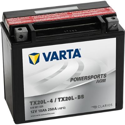 Baterie moto VARTA POWERSPORTS AGM 518901025 I314