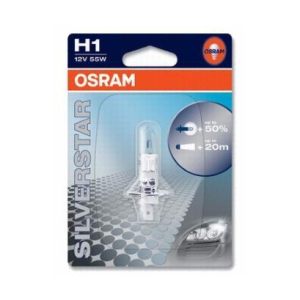 Bec auto H1 12V 55W OSRAM Silverstar 64150SVS-01B