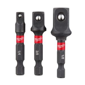 Set 3 adaptoare de impact MILWAUKEE 4932479228