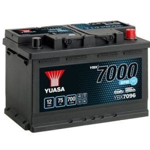 Baterie auto YUASA YBX 7000 EFB YBX7096