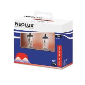 Set 2 becuri auto NEOLUX Extra Light +50 N472EL-2SCB