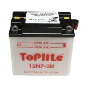Baterie moto TOPLITE 12N7-3B