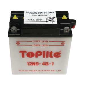 Baterie moto TOPLITE 12N9-4B-1