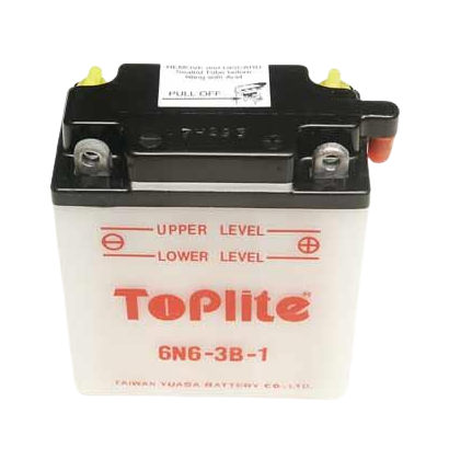 Baterie moto TOPLITE 6N6-3B-1