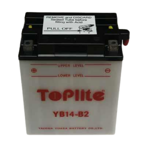 Baterie moto TOPLITE YB14-B2