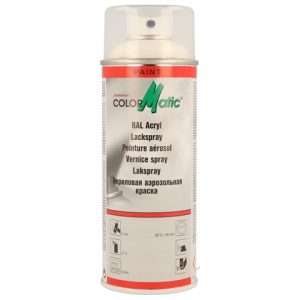 Spray vopsea auto COLORMATIC RAL 9010 Pure White gloss 856679