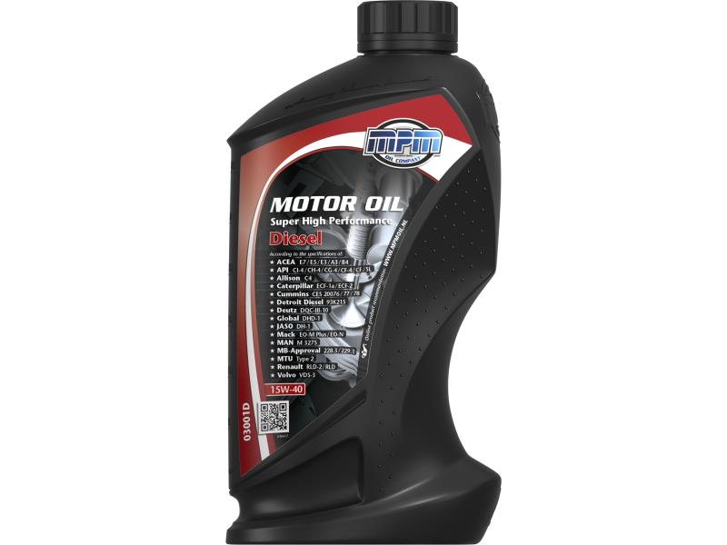 Ulei motor MPM 03001D Super HP Diesel 15W40
