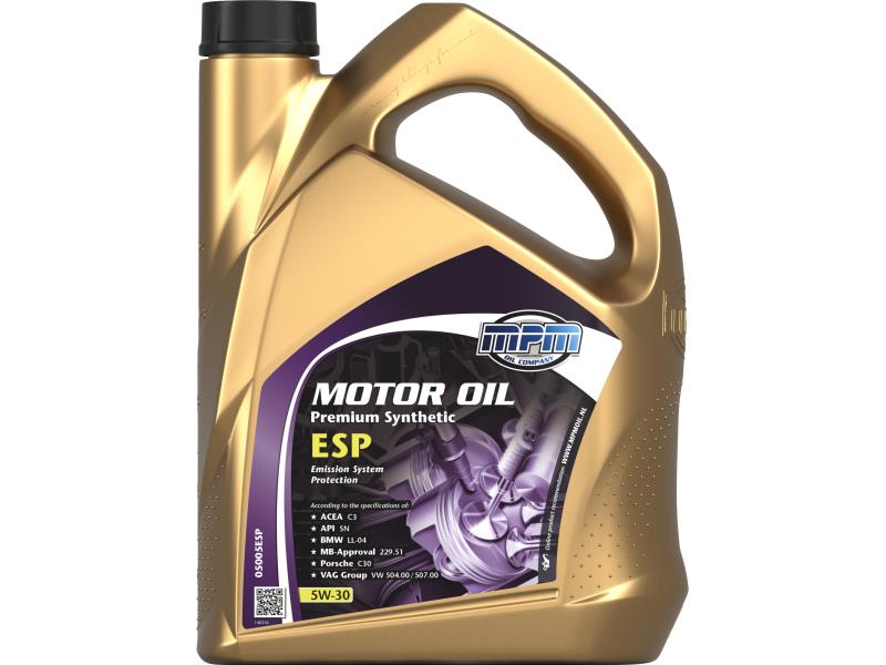 Ulei motor MPM 05005ESP Premium Synthetic ESP 5W30