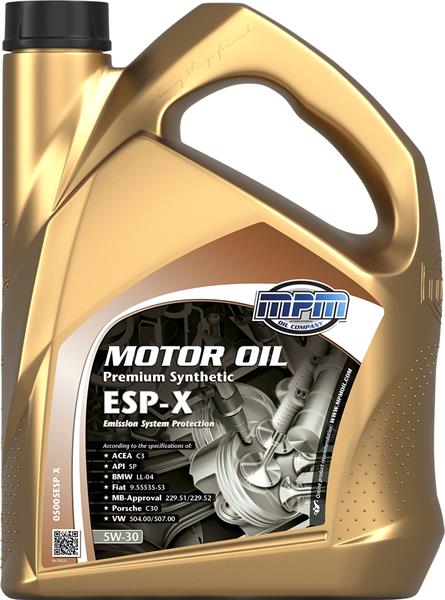 Ulei motor MPM 05005ESP-X Premium Synthetic 5W30