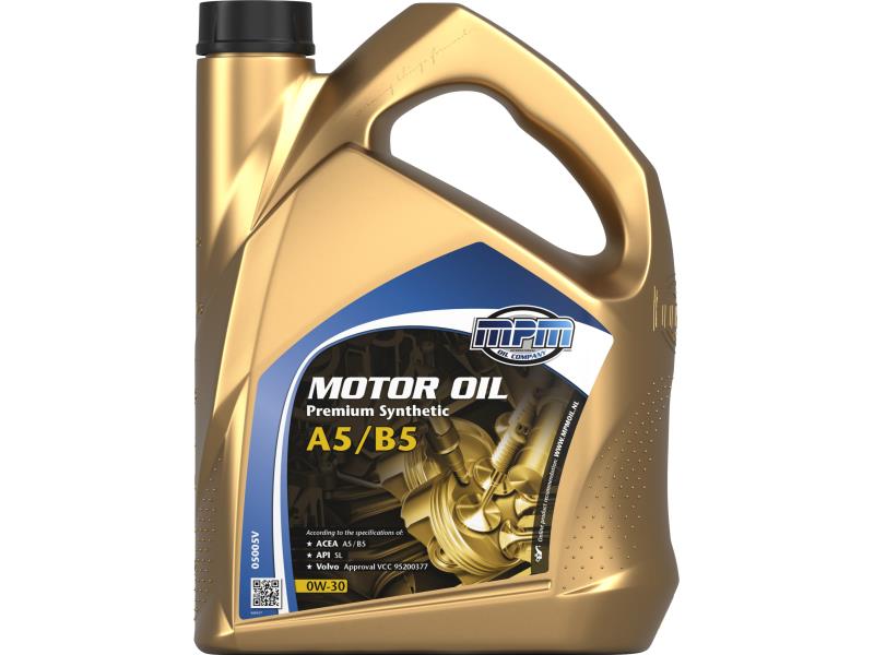 Ulei motor MPM 05005V Premium Synthetic A5/B5 0W30