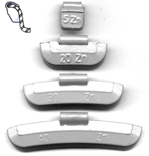 Set 50 greutati echilibrare FERDUS 130.07