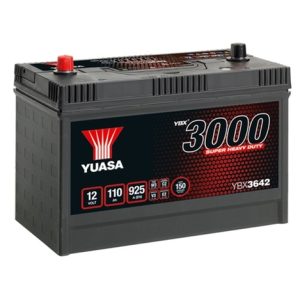 Baterie auto YUASA YBX 3000 SUPER HD USA YBX3642