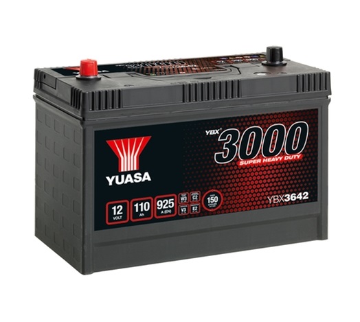 Baterie auto YUASA YBX 3000 SUPER HD USA YBX3642