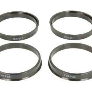 Set 4 inele pentru centrare roti MAMMOOTH MMT RING 72.6/67.1
