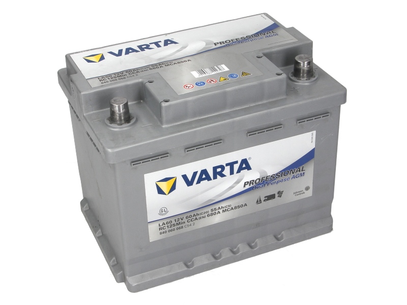 Baterie auto VARTA LA60 Professional Dual Purpose AGM 840060068