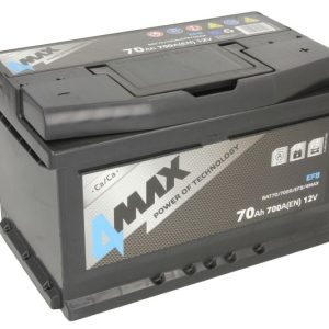 Baterie auto 4MAX Start Stop EFB BAT70/700R/EFB/4MAX