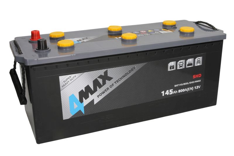 Baterie camion 4MAX SHD BAT145/800L/SHD/4MAX