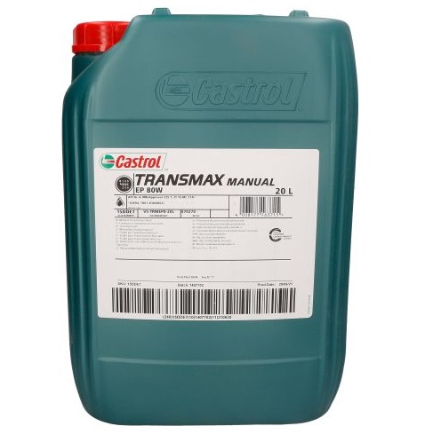 Ulei pentru transmisie manuala CASTROL TRANSMAX Manual EP 80W 15DDE7