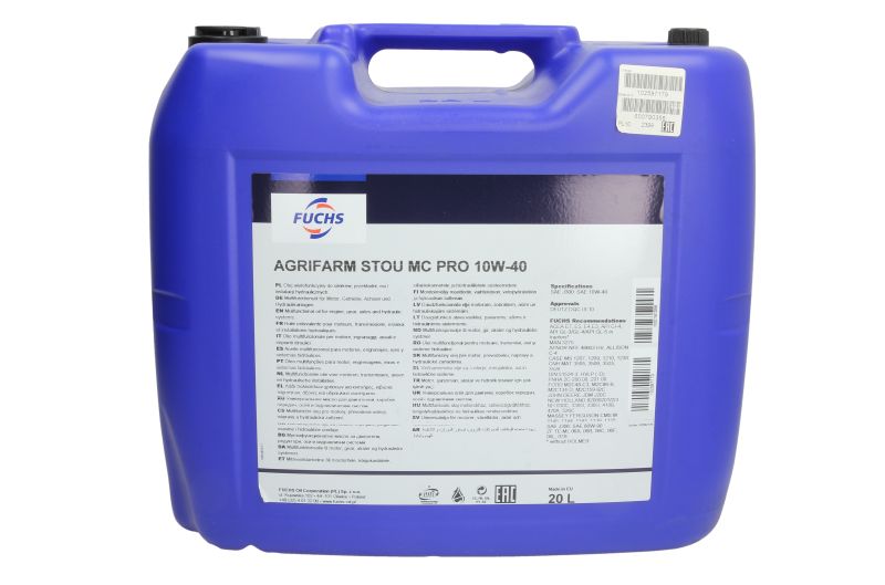 Ulei motor FUCHS AGRIFARM STOU MC PRO 10W40