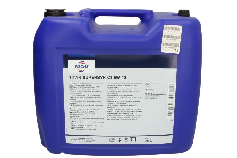 Ulei motor FUCHS TITAN SUPERSYN C3 5W40