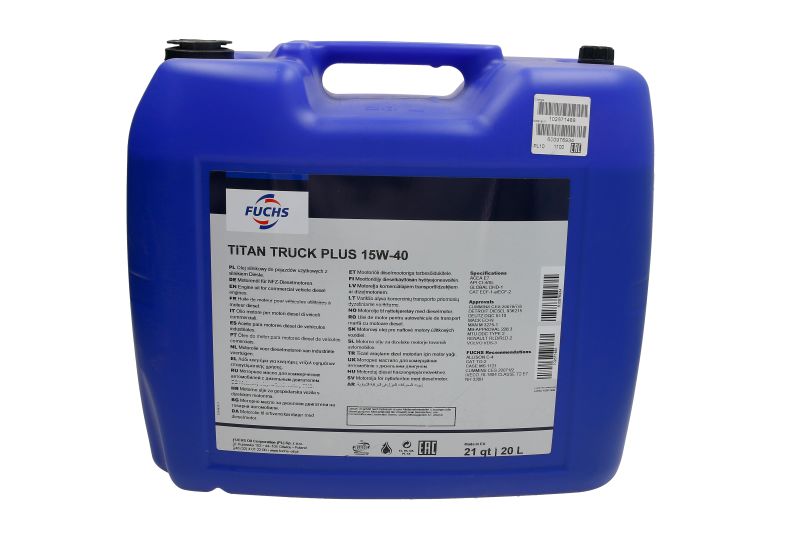 Ulei motor FUCHS TITAN TRUCK PLUS 15W40