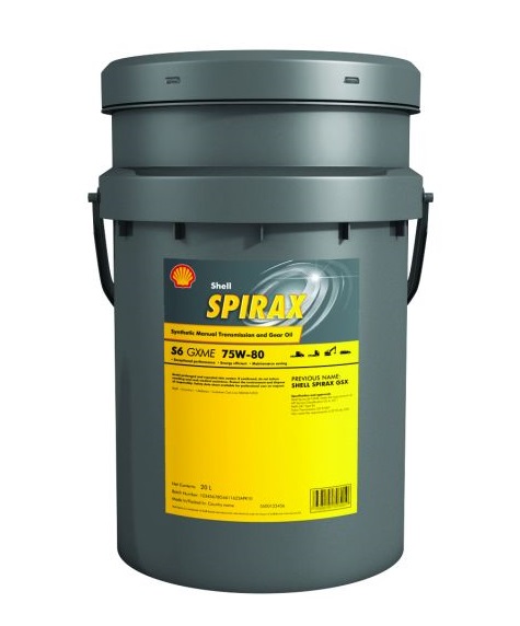 Ulei transmisie manuala SHELL SPIRAX S6 GXME 75W80