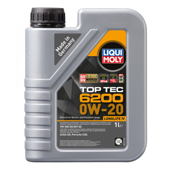 Ulei motor LIQUI MOLY Top Tec 6200 0W20 20787
