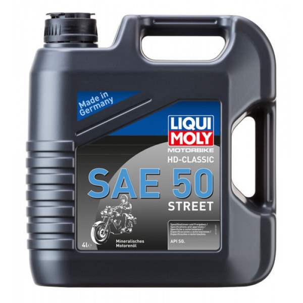 Ulei motor moto LIQUI MOLY Motorbike HD Clasic SAE 50 Street 4T 1230