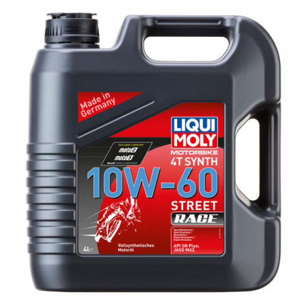 Ulei motor moto LIQUI MOLY Motorbike 4T 10W60 Street Race 1687