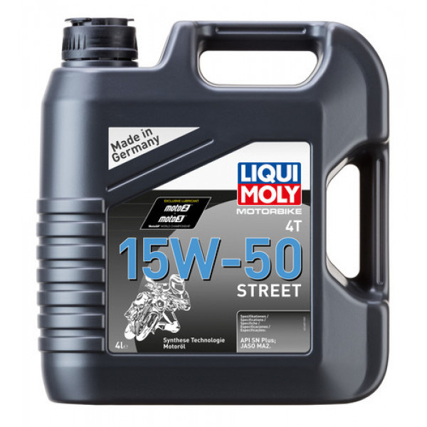 Ulei motor moto LIQUI MOLY Motorbike 4T 15W50 Street 1689