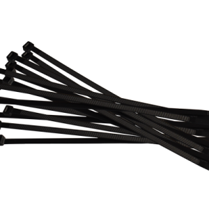 Set 100 bucati coliere nylon negre COBRA 9241C