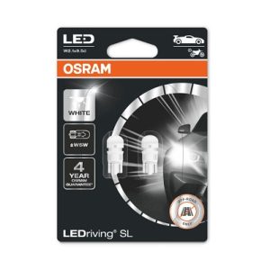 Set 2 becuri auxiliare cu LED 12 V