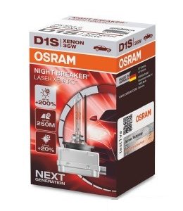 Bec xenon far faza lunga 85V D1S Xenarc Night Breaker Laser +200