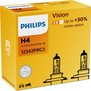 Set 2 becuri far H4 P43T 60/55W 12 V