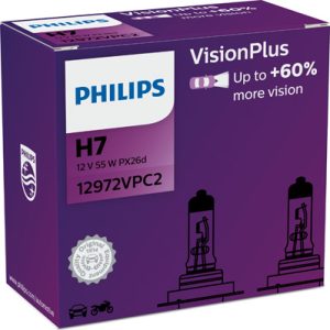 Set 2 becuri far H7 55W 12 V