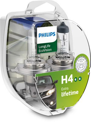 Set 2 becuri far H4 60/55W 12 V